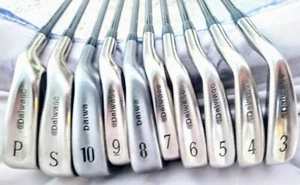 Daiwa Globeride G-3 Irons Original Steel 3-10 + S P ~38" RH Lamkin Grips - Nice! - Picture 1 of 21