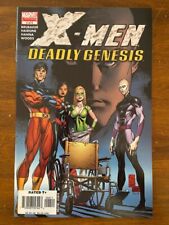 X-MEN DEADLY GENESIS #4 (Marvel, 2006) VF Ed Brubaker
