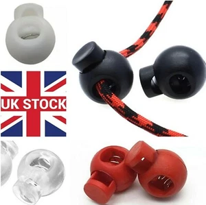 Metal spring plastic end stopper 5mm & 7mm cord locks end toggles for face mask - Picture 1 of 5
