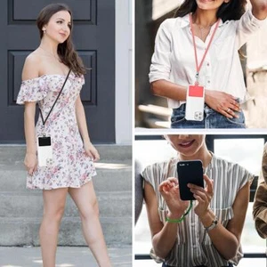 Universal Lanyard Mobile Phone Strap Hanging Neck Sling Cellphone Rope - Zdjęcie 1 z 26