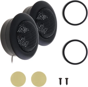 Car Tweeters, 2Pcs 800W T-120 Dome Tweeter Speakers Audio Loudspeaker Car Stereo - Picture 1 of 9