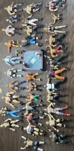 WWF VINTAGE 36 ACTION FIGURE . Loud Sold Together 36 Items - Picture 1 of 7