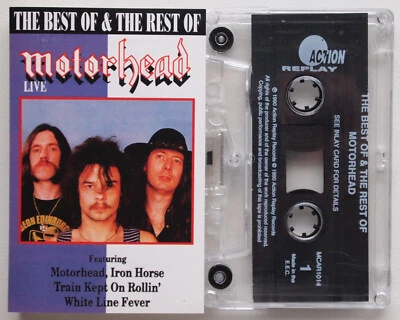 MOTÖRHEAD - BEST OF & THE REST OF (TRING MCAR1014) 1990 EUROPE CASSETTE TAPE - Image 1 of 3
