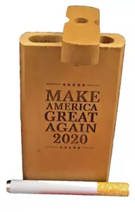 MAKE AMERICA GREAT AGAIN 2020 PRESIDENT ELECT TRUMP USA ONE HITTER BOX DUGOUT OG - Foto 1 di 24