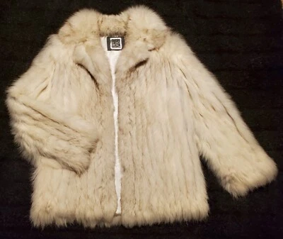 Fur Coat - Genuine Blue Fox from Norway - Image 1 of 4