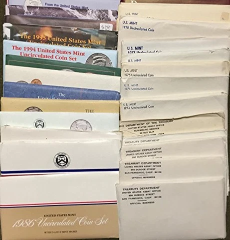 1968-1998 First 29 Years United States US Mint Sets Complete Set P & D-Mint Cover