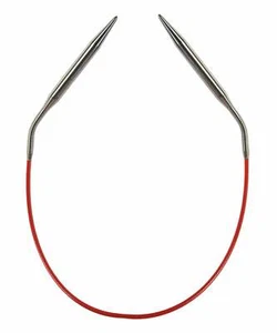 Agujas de tejer circulares rojas regulares de acero inoxidable ChiaoGoo de 9 pulgadas - Imagen 1 de 1