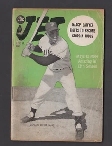 JET Magazine WILLIE MAYS June 11 1964 San Francisco Giants - Picture 1 of 2