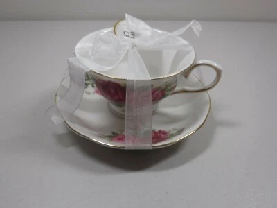 Grace Tea Ware Cup And Saucer Tea Set Consists Of 1 Cup & 1 Saucer Floral Design - Image 1 of 3