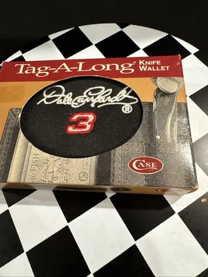 Dale Earnhardt Case Knife & Tag-A-Long Wallet 00971 NOS - Ultra Sharp! - Image 1 of 4