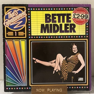 Bette Midler – That's Entertainment 1 - Vinyl LP German Import - VG+/VG+ - Image 1 of 2