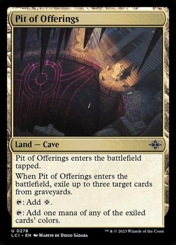 x1 Pit of Offerings - Lost Caverns of Ixalan - NM - MTG - Image 1 of 1