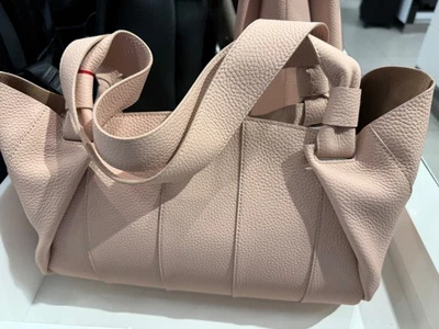 NEW Tumi Georgica VALORIE 100% LEATHER Tote Carryall Bag - LILY PINK - Image 1 of 4