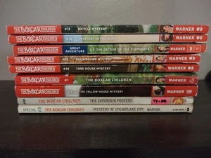The Boxcar Children - 9 Book Lot  Gertrude Chandler Warner *READ* - Imagen 1 de 2