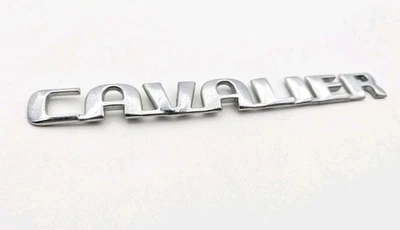 Chevrolet Cavalier 2000-2005 emblema cromado trasero logotipo insignia símbolo Foto 1 de 3