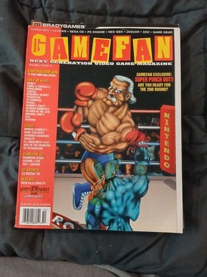 Diehard Gamefan Magazine October 1994 Volume 2 Issue 10 Great Shape See Pics - Image 1 of 3