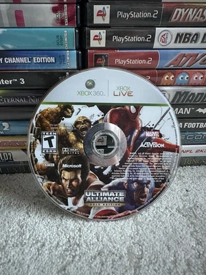 Marvel Ultimate Alliance Gold Edition (Microsoft Xbox 360, 2007) Disc Only MINT - Image 1 of 2