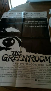 1979 GREEN ROOM Original One Sheet Poster 27x41 Francois Truffaut FRENCH DRAMA - Picture 1 of 1