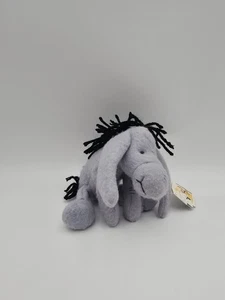 Disney Store - 7" Bean Bag Plush - Winnie the Pooh - Eeyore - Picture 1 of 6
