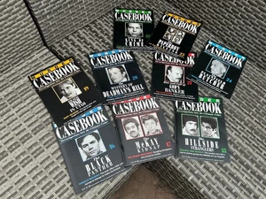 Murder Casebook Weekly X10 Vintage Crime Magazine Bundle Nos 16-24 - Picture 1 of 1
