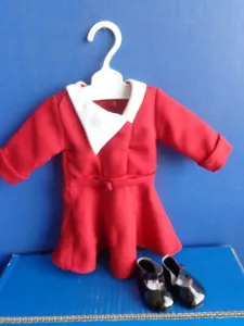 AMERICAN GIRL KIT KITTREDGE HOLIDAY OUTFIT DRESS - Picture 1 of 3