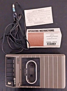 Vintage Seville 4601C Portable Cassette Tape Recorder Boxed - Bild 1 von 3