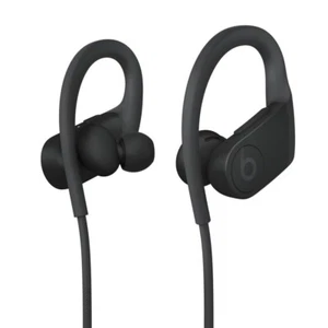Beats by Dre Powerbeats4 leistungsstarke drahtlose Bluetooth Kopfhörer schwarz USA - Bild 1 von 8
