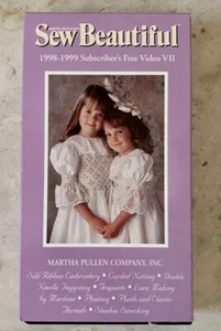 Nähen schöne Martha Pullen Video VHS Seidenband Stickerei Schatten gesmokt - Bild 1 von 12