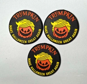 Halloween Trump Trump gran goma de silicona cuentas focales hágalo usted mismo pluma con cuentas 3 piezas - Imagen 1 de 2