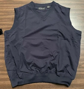 Brushed microfiber golf vest BRAND NEW Silver Fox NWT free shipping! Large - Picture 1 of 2