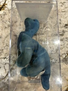 TY Beanie Baby BRONTY Dinosaurier authentifiziert 1. Gen Tush SELTEN kanadische Etiketten! - Bild 1 von 13