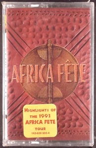 Various - Africa Fete LP CASSETTE MANGO ANGELIQUE KIDJO 1993 SEALED OOP - Picture 1 of 2