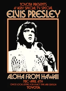 Elvis Presley 1973 NBC Special "Aloha From Hawaii" 20 x 30 Reprint Poster - Picture 1 of 6