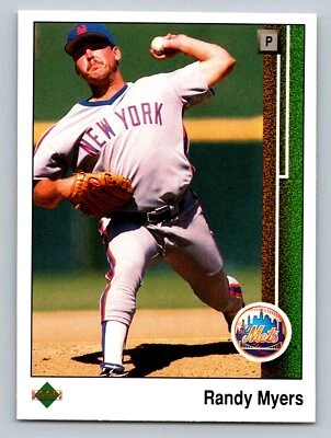 Randy Myers 1989 Upper Deck #634 New York Mets - Image 1 of 2