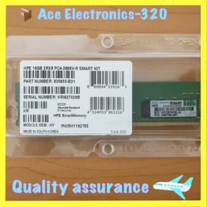 835955-B21 HP 840756-091 868846-001 16GB 2Rx8 DDR4 PC4-2666V ECC Server Memory - Picture 1 of 3