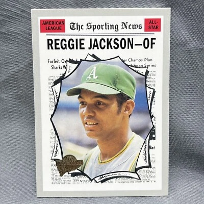 REGGIE JACKSON 2004 Topps All-Time Fan Favorites #5 - Image 1 of 2