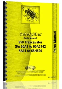 Piezas de cargadora de ruedas manual Caterpillar 950 S/N 58H1-58H520 - Imagen 1 de 1