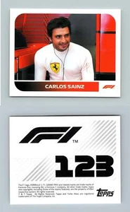 Carlos Sainz #123 Formula 1 Season 2021 Topps Sticker - Picture 1 of 1