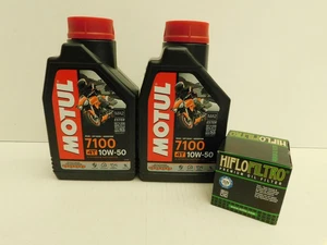 Motul 7100 4T 10W-50 syn/oil filter Polaris 1000 Scrambler XP from year 20 - Picture 1 of 1