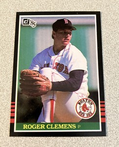 1985 Donruss Baseball RC #273 Roger Clemens Red Sox