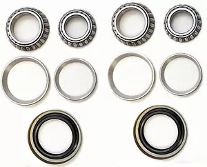 Front Wheel Bearing & Seals Kit For 1984-1993 Ford MUSTANG 8Cyl V8 - Picture 1 of 3