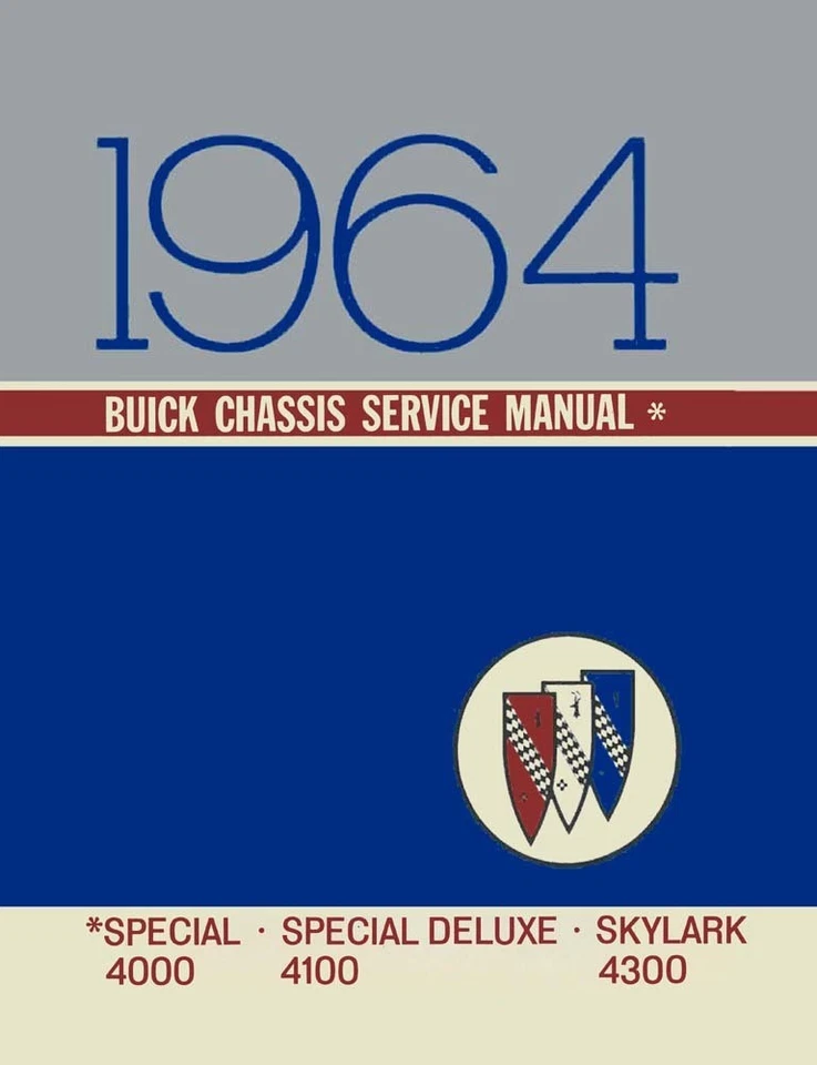 Buick Special Deluxe 1964 Skylark Shop manual de servicio reparación libro motor Foto 1 de 1