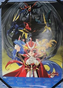 Calendario Magic Knights Rayearth 1996 Personaje Anime Vintage Usado - Imagen 1 de 3