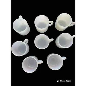 Vintage Bundesglas Moonglow schillerndes Glas Kaffeetassen. - Bild 1 von 4