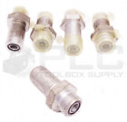 LOT OF 5 NEW PARKER 3/8"ID X 13/16"OD COMPRESSION O-RING FACE SEAL HYDR FITTINGS