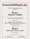 Original 1929 Crown Cork & Seal Co Print-Ad/  Nepro / Baltimore