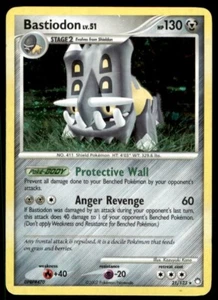 2007 Pokemon Diamond & Pearl - Mysterious Treasures Bastiodon #21 Heavy Play - Picture 1 of 2