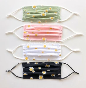Mode Gesichtsmaske Stretch Blumen Atmungsaktiv Abdeckung Party Waschbar Verstellbar Neu - Bild 1 von 41