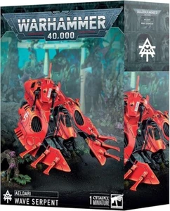 Aeldari Wave Serpent | Warhammer 40,000 Tank Miniature - Picture 1 of 1