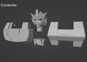 Transformers Velocity unpainted conversion kit for Legacy G2 Breakdown - Picture 1 of 6